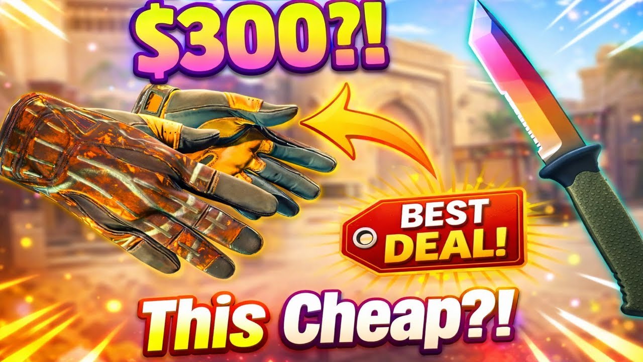 $300 CS2 Knife & Glove Combos That Look WAY More Expensive