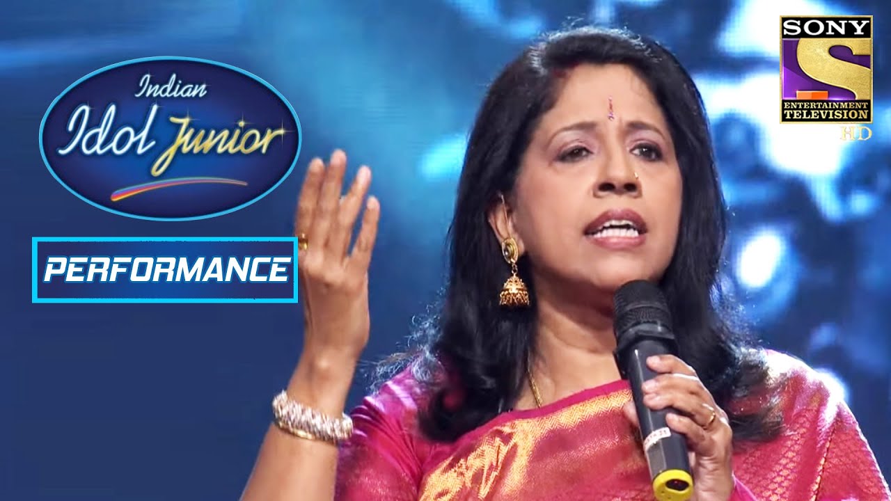 Kavita Krishnamurthy's Grand Performance On 'Tu Pyar Ka Sagar Hai' | Indian Idol Junior