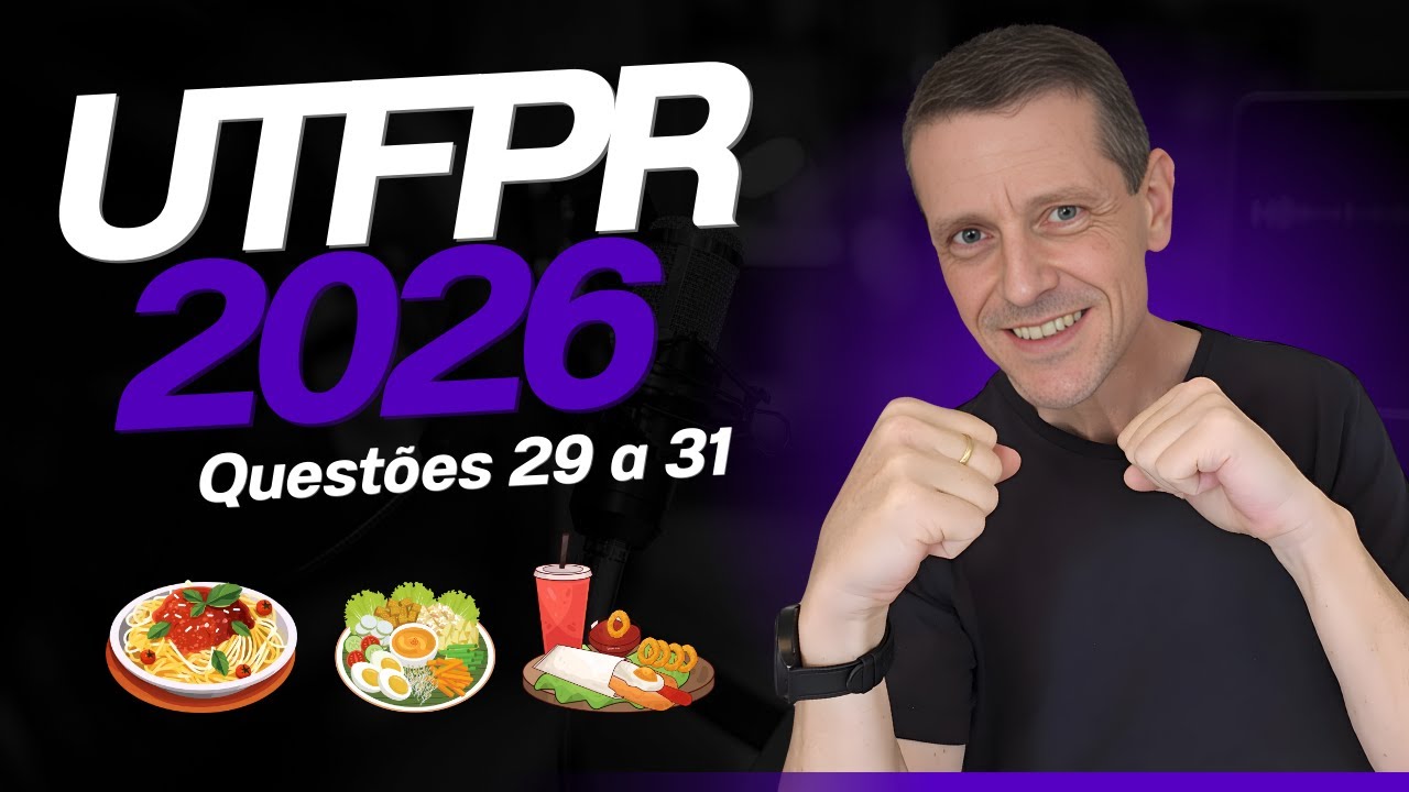 UTFPR 2026 DICAS SECRETAS para Detonar na PROVA!