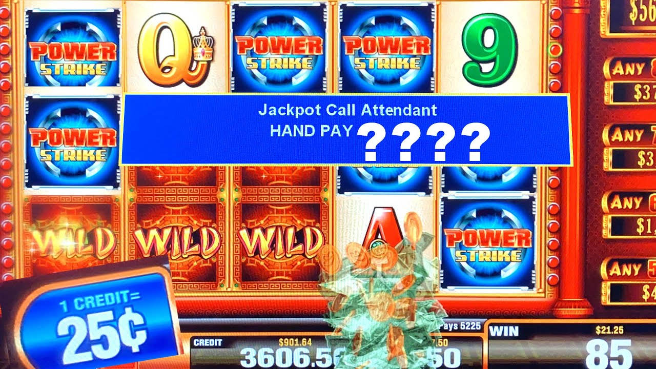 HIGH LIMIT POWER STRIKE SLOT ★ BIG JACKPOT & BONUS LIVE PLAY ★ ➜ HAND PAY!