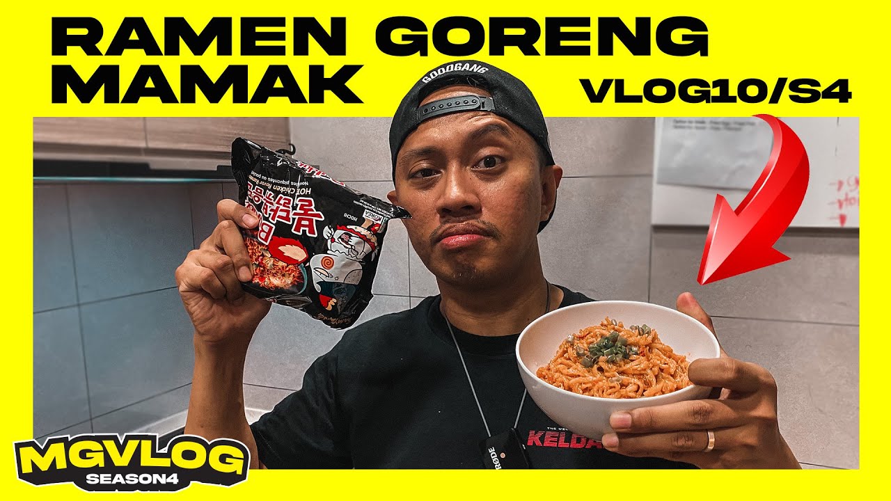 Ramen Samyang goreng mamak | VLOG⁴ 10