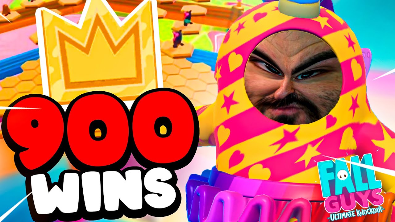 900 VICTORIAS en Fall Guys (siempre me pasa lo mismo)