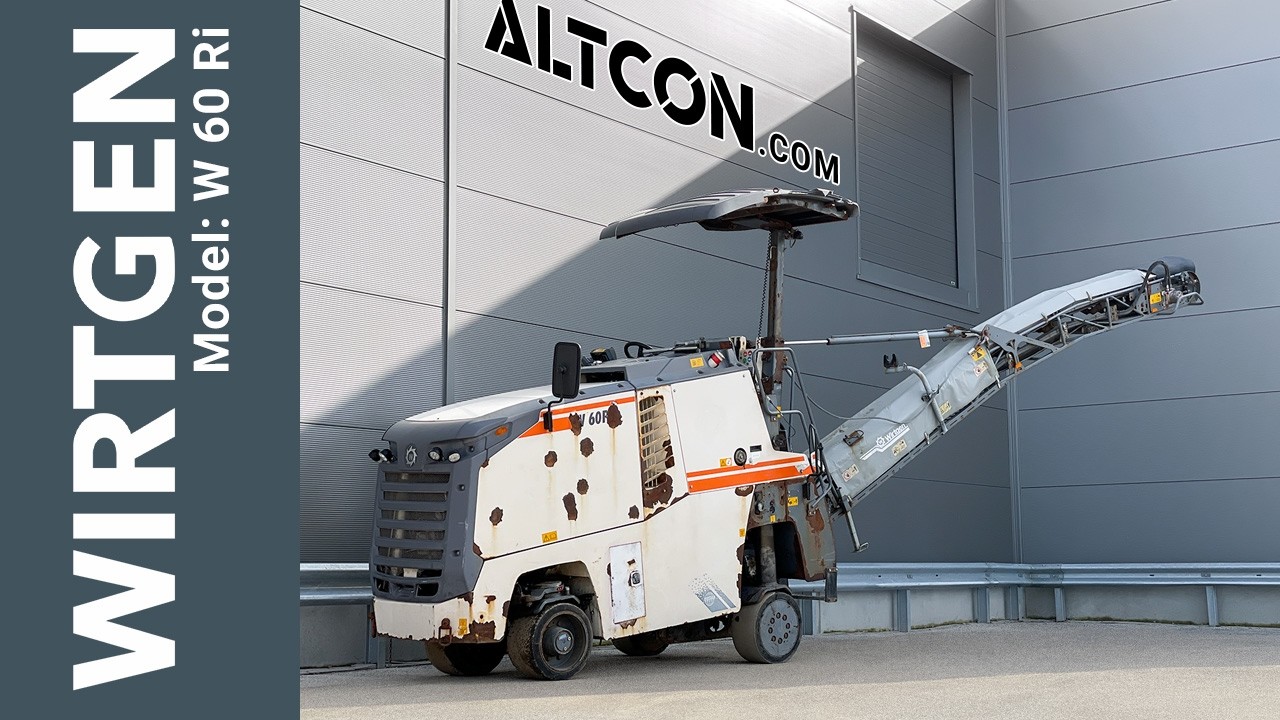 Used WIRTGEN W 60 RI COLD MILLING MACHINE for Sale | 2014 | Worldwide shipping