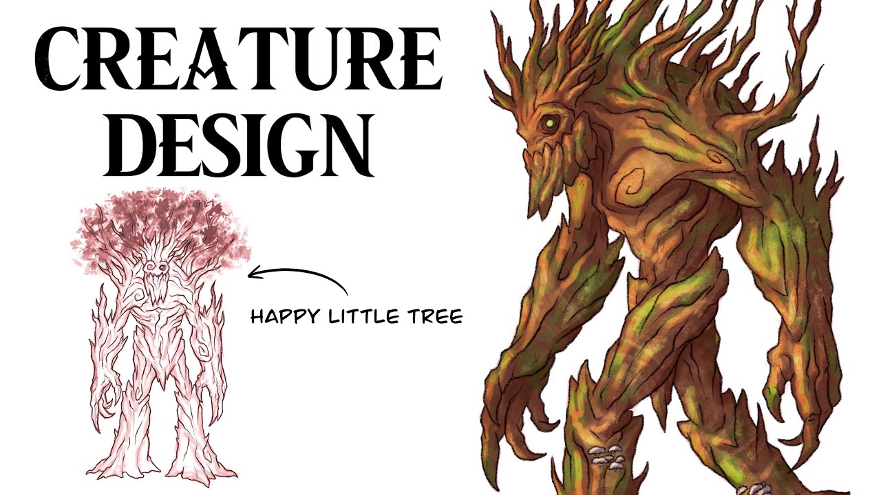 Creature Design - Treants, Leviathans & Slimes!