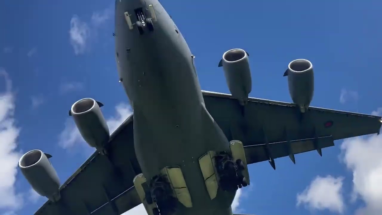 Plane spotting at RAF Brize Norton
