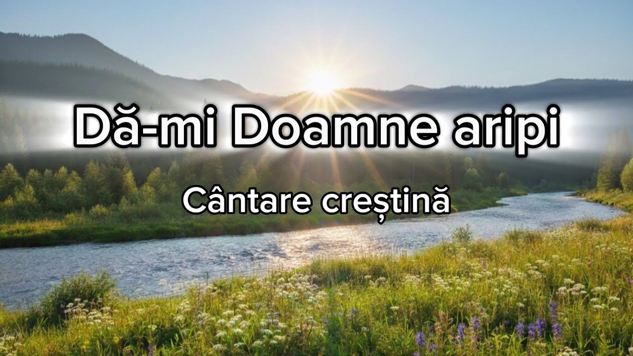 Dă-mi Doamne aripi | Cântare creștină nouă | Versuri - Ana Neagoe