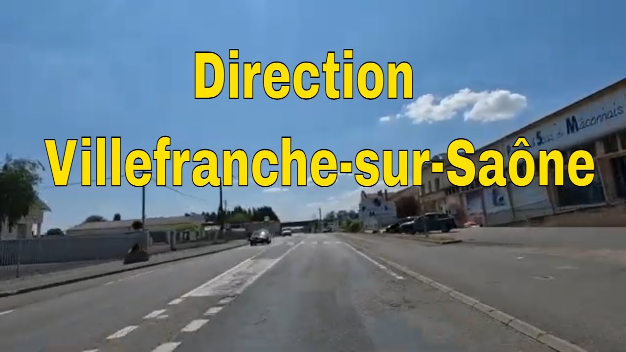 Direction Villefranche-sur-Saône - French region