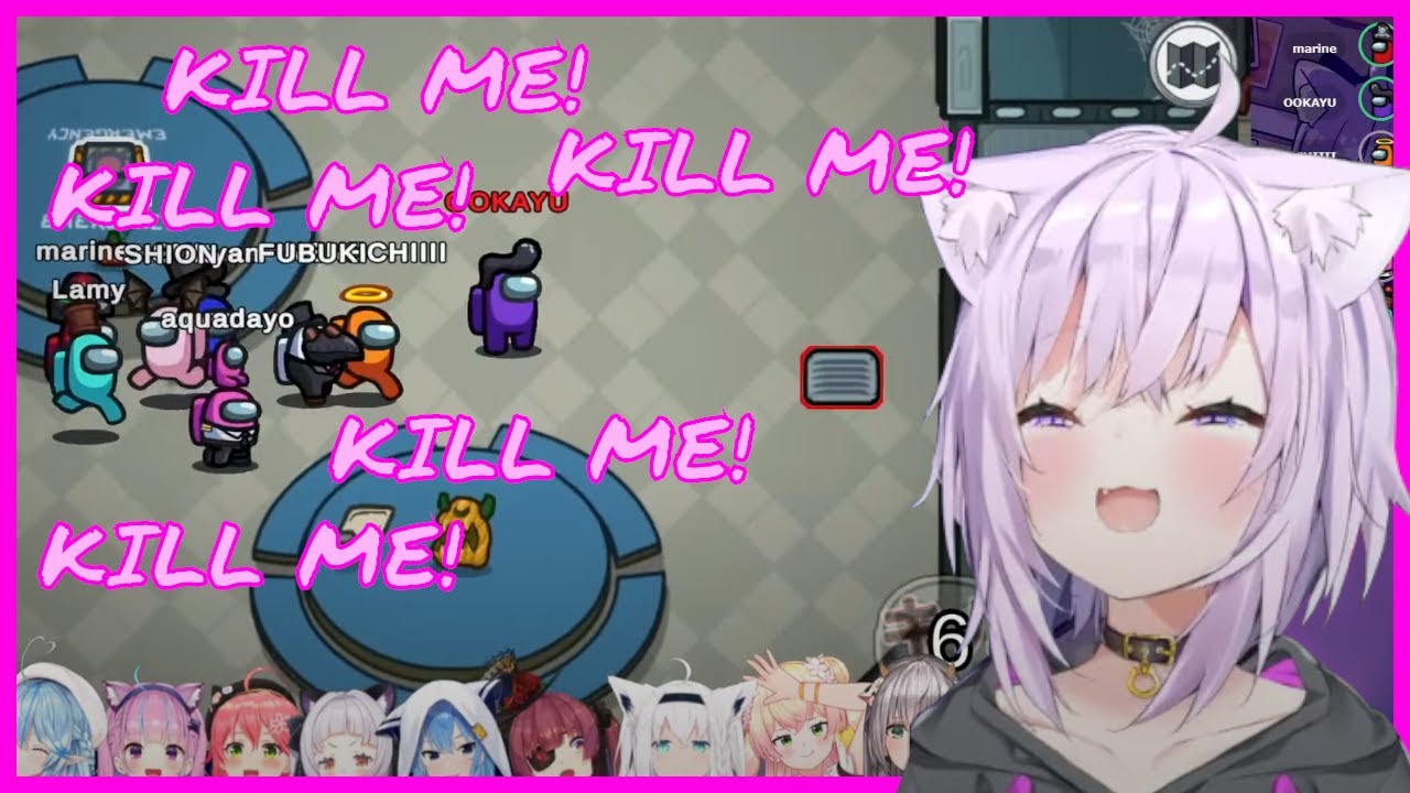 Everyone wants to be killed by Okayu and Miko bullied already during the greeting [Hololive,]