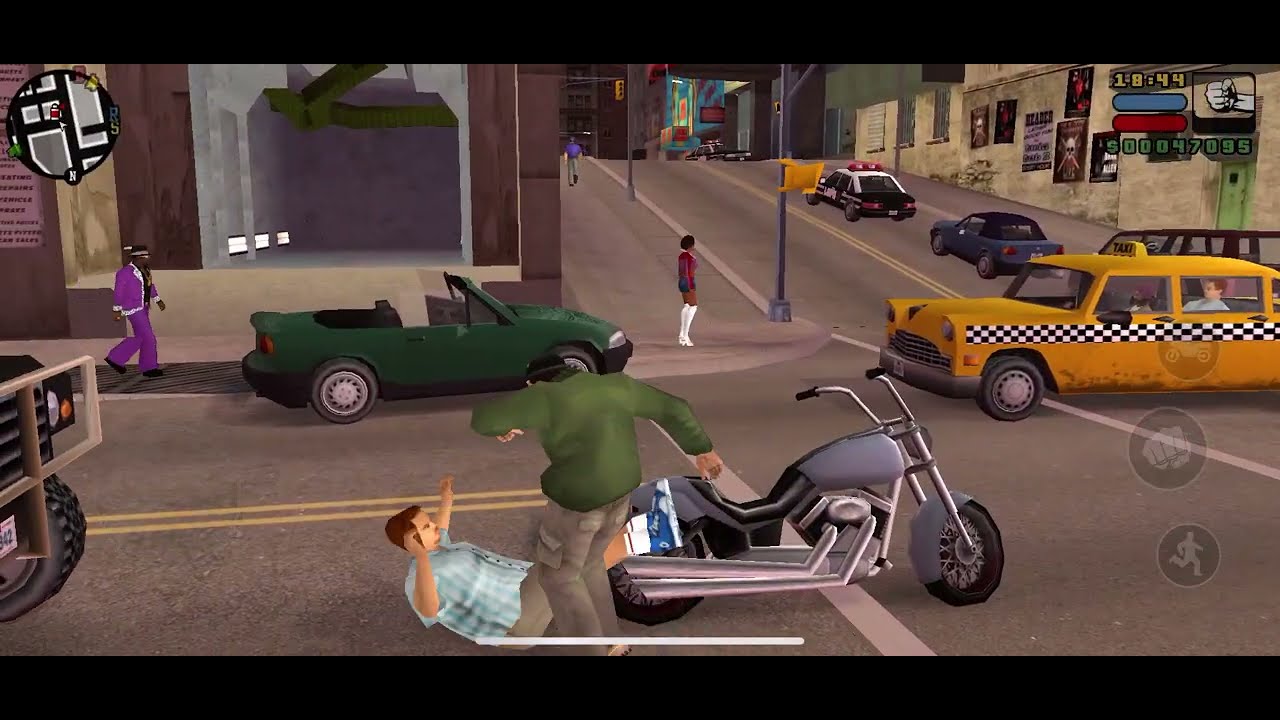 Fighting people - GTA Liberty City Stories