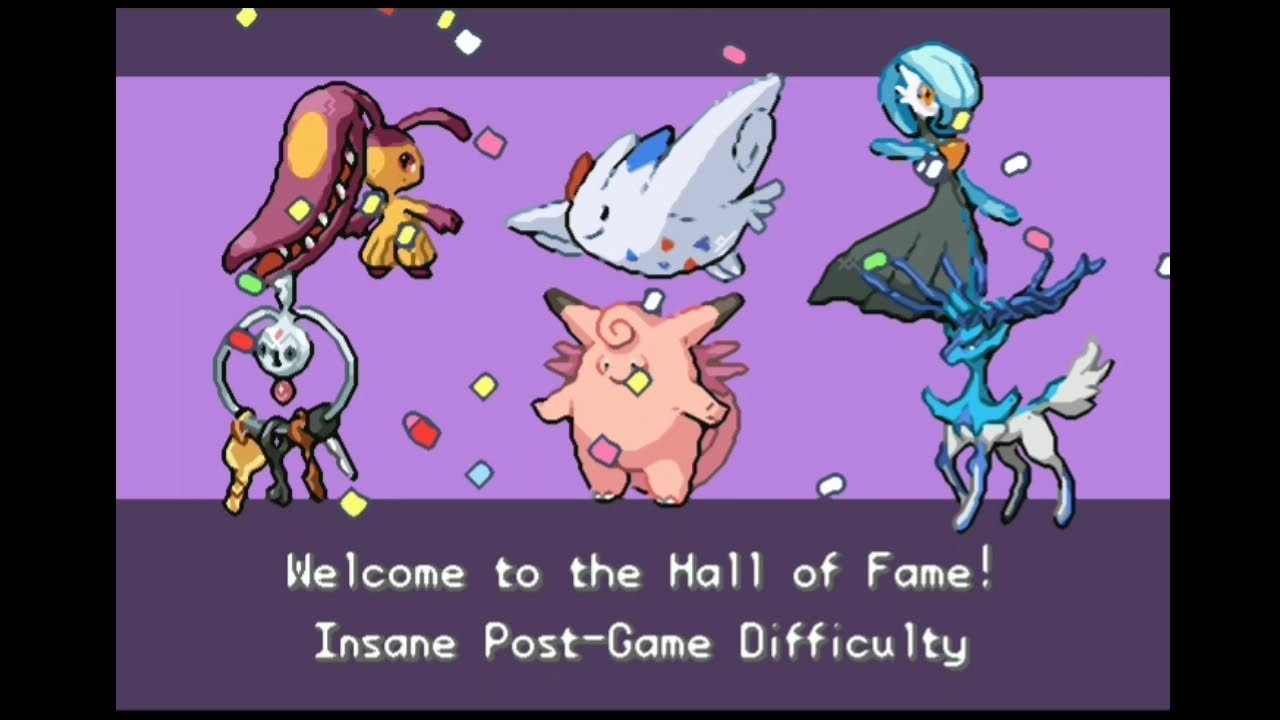 Pokemon Unbound 2.1.0 Insane Mode MonoFairy - Elite Four + 