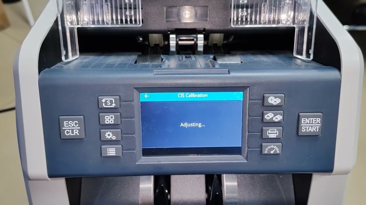 How to Calibrate CIS for BC-55 Money Counter Machine