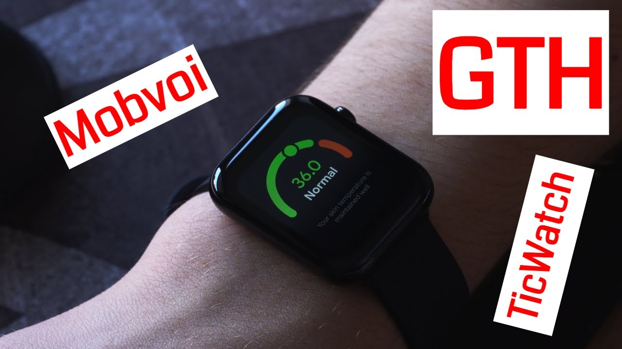 TicWatch GTH | Pomiar 🌡SpO2 Puls Sen Częstość oddechów 5ATM Inne