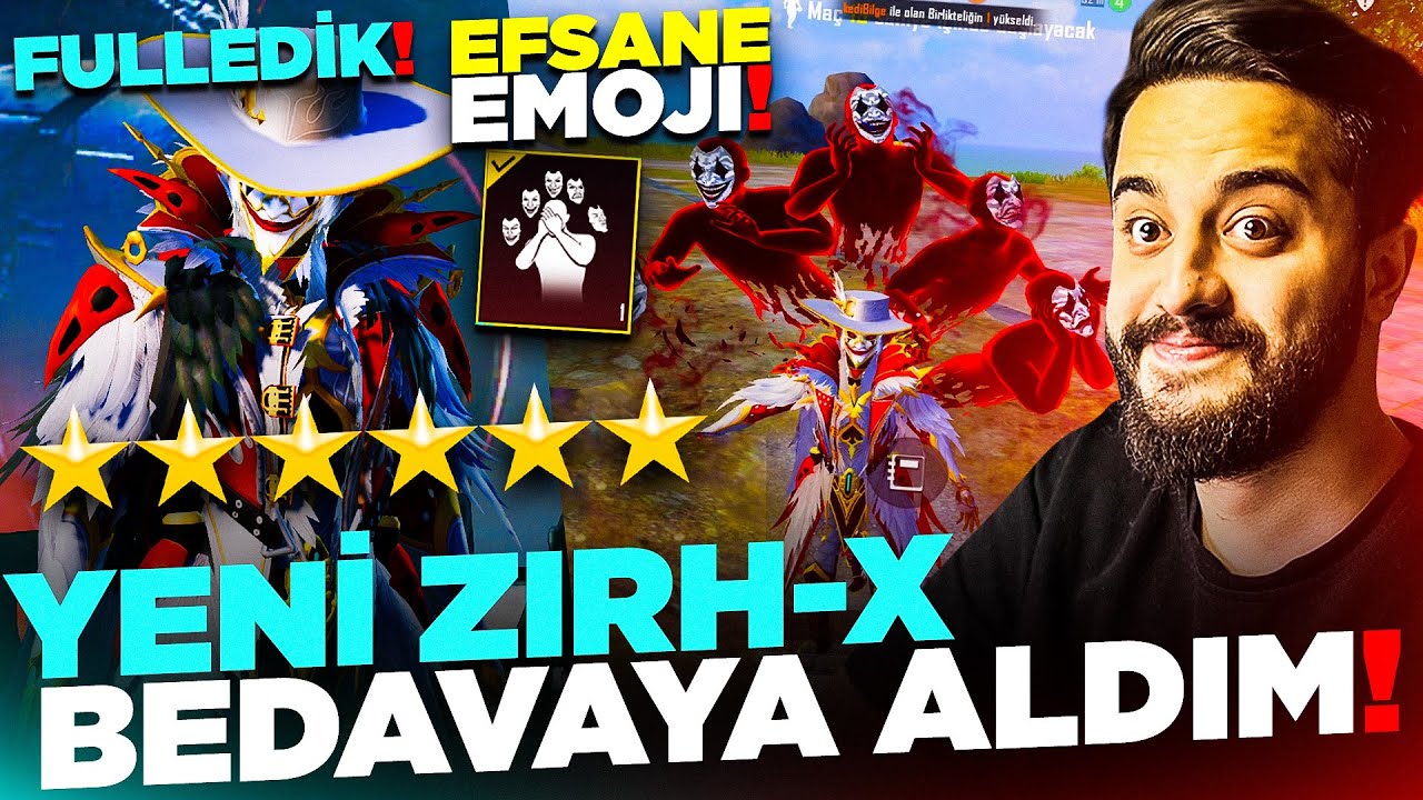 YENİ ZIRH X BEDAVAYA ALDIM! 100.000 UC YE MAXXLADIK! RENK DEĞİŞTİRME TUŞU VAR! PUBG Mobile