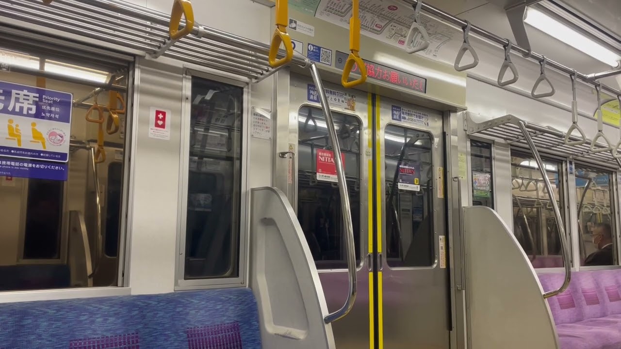 京王 7000系 10両 7776 一部車内灯LED 各停 北野行 高尾線 めじろ台〜山田
