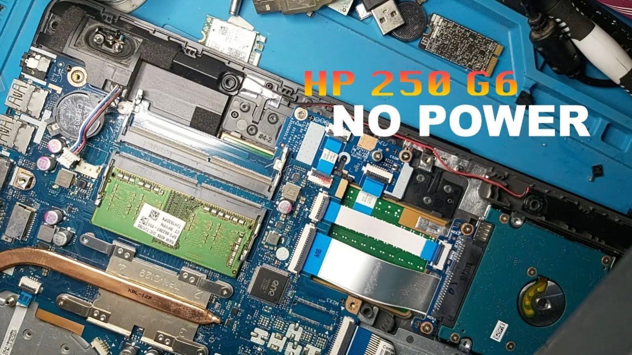 HP 250 G6 NOT POWER ON