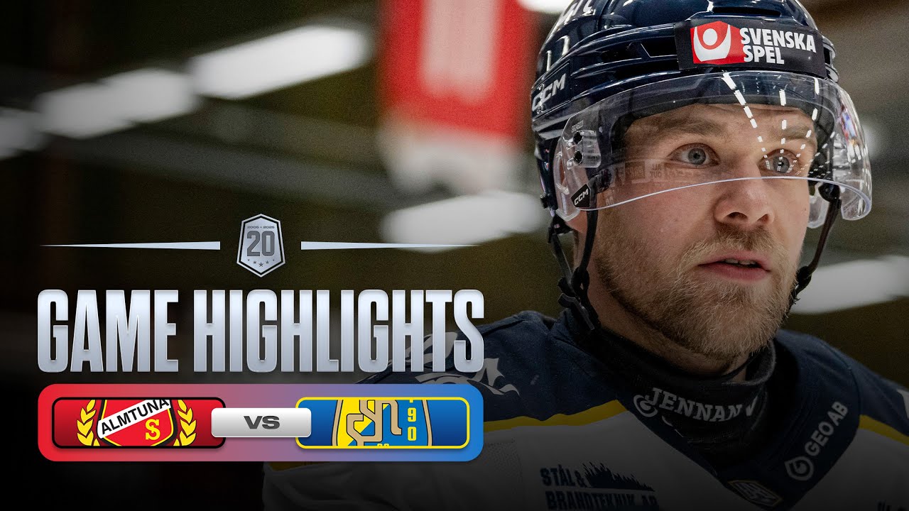 Almtuna vs. S&ouml;dert&auml;lje | Highlights 9/1