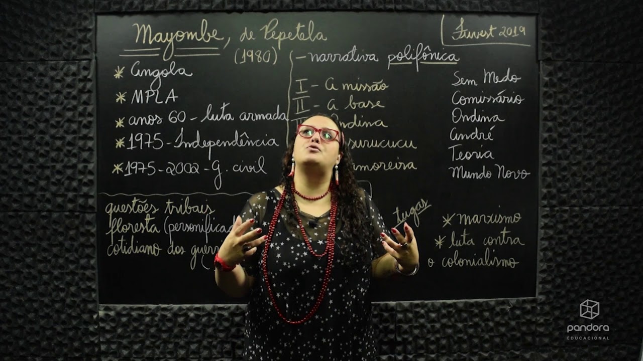 MAYOMBE de PEPETELA | AULA DO LIVRO 2018 | Pandora Vestibulares