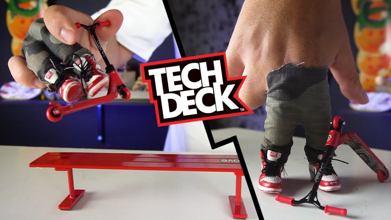 FINGERSCOOTER! Tech Deck Scooter!