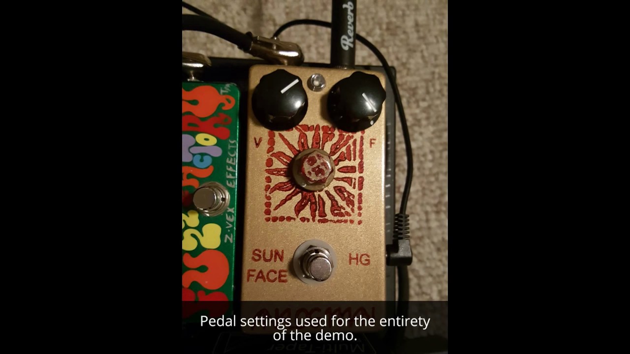 Analogman Sunface High Gain Germanium demo