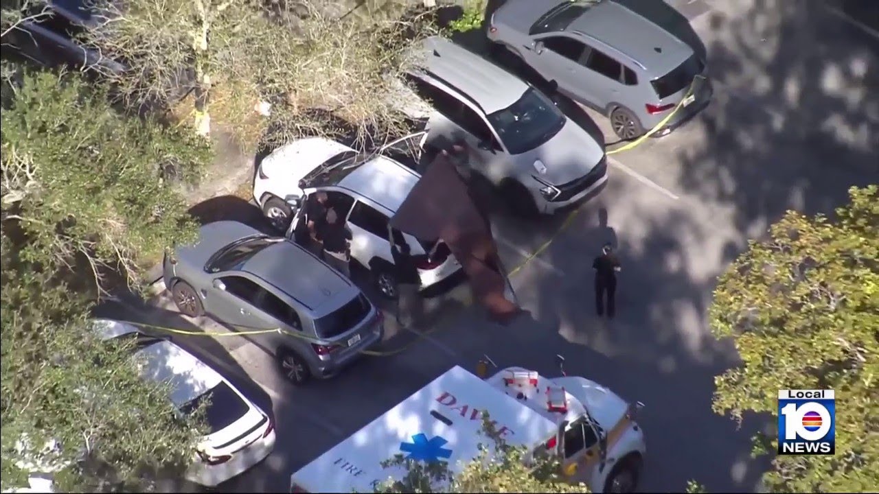 Police say shooting in Davie beauty school parking lot was domestic-related