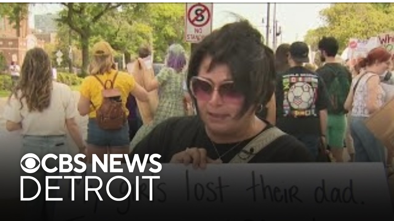 Protesters gather at Blue Cross headquarters after policy changes