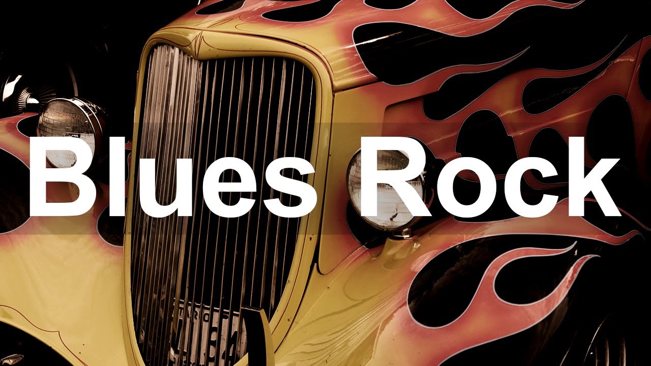 Blues Rock Music - Moody Blues to Relax played on Electric Guitar and Piano