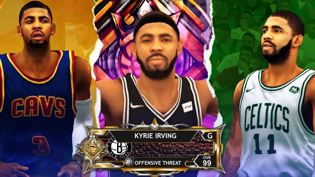 99 OVERALL KYRIE IRVING NBA2K20 MOBILE  CRAZIEST *BEST BALL HANDLER