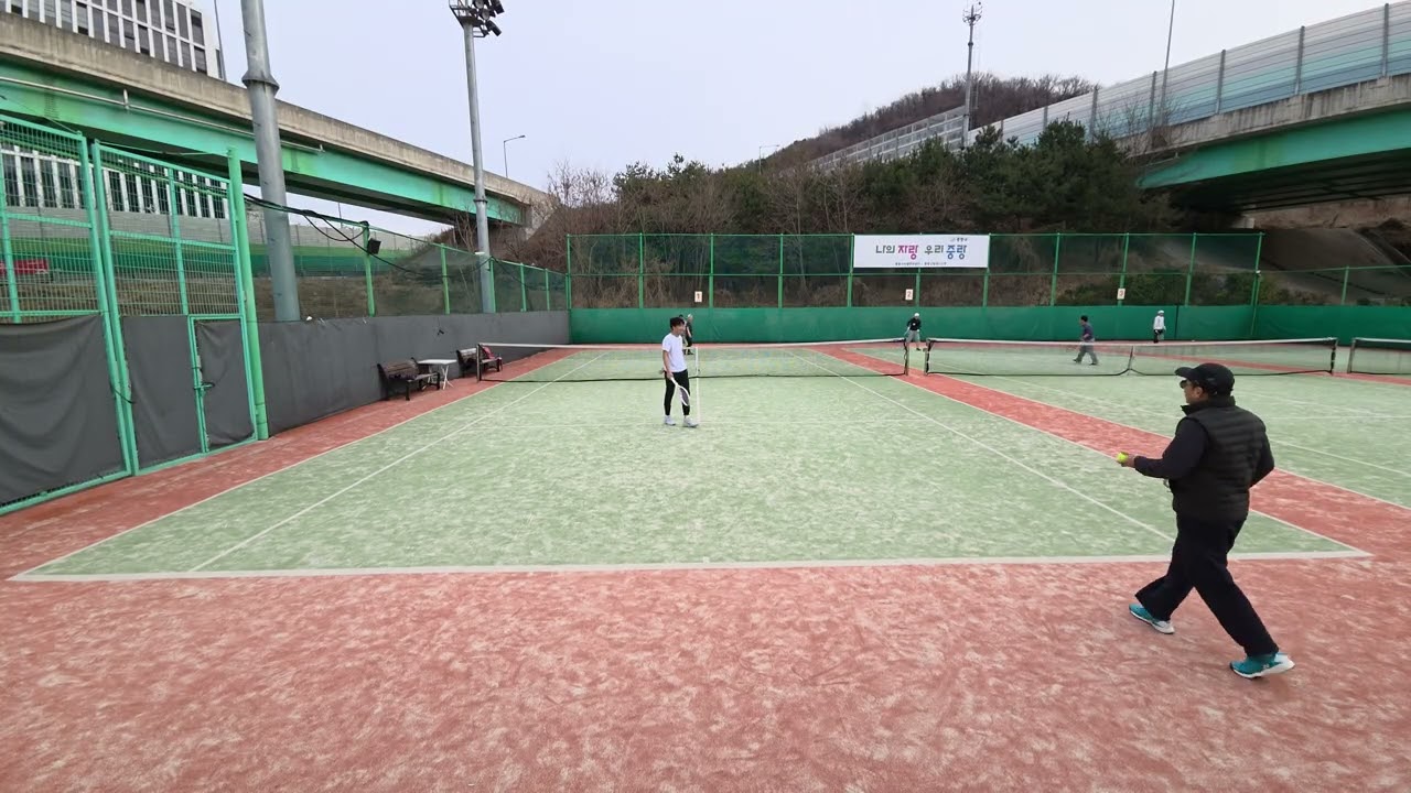26.03.14 테니스 복식 중랑구립 5경기
