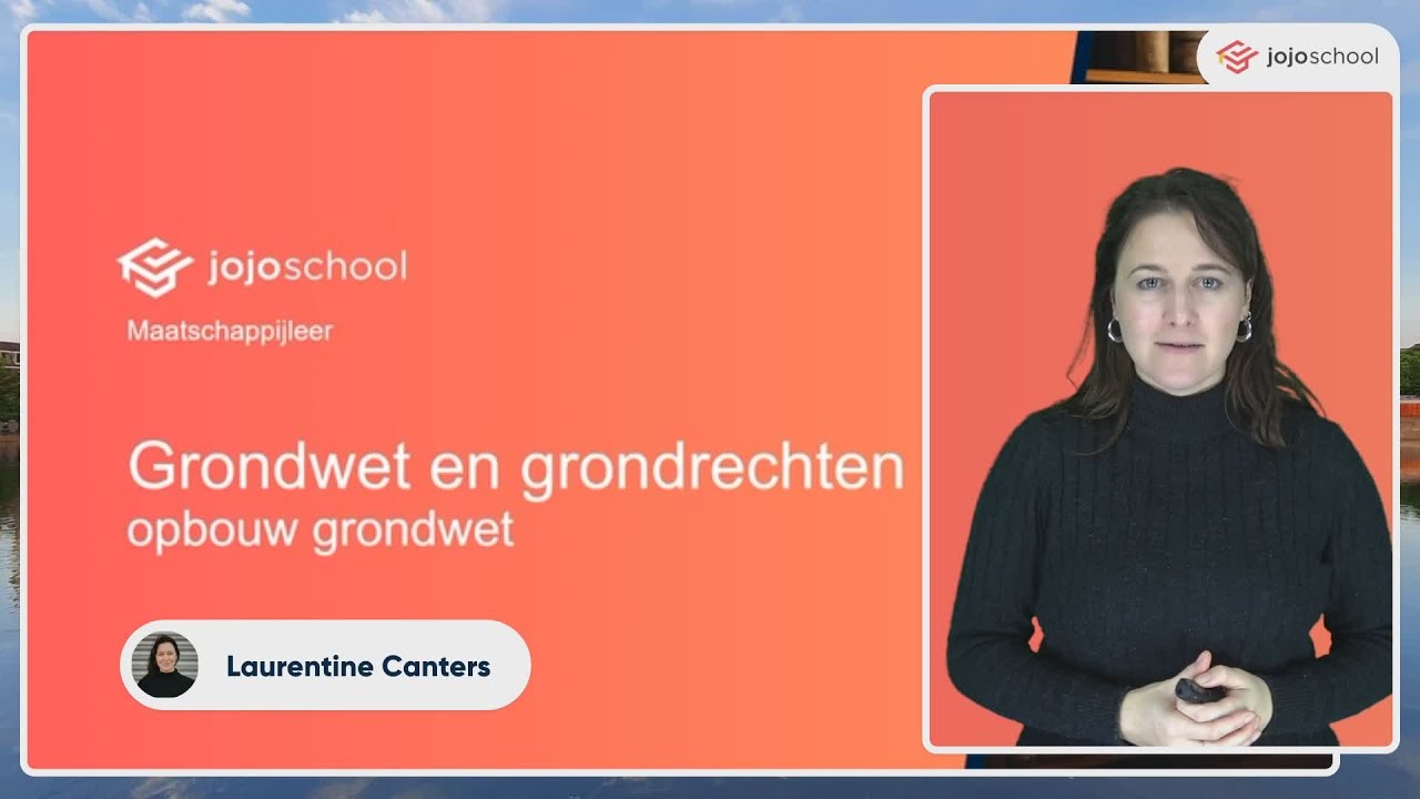 Grondwet en grondrechten opbouw grondwet - Maatschappijleer - HAVO & VWO