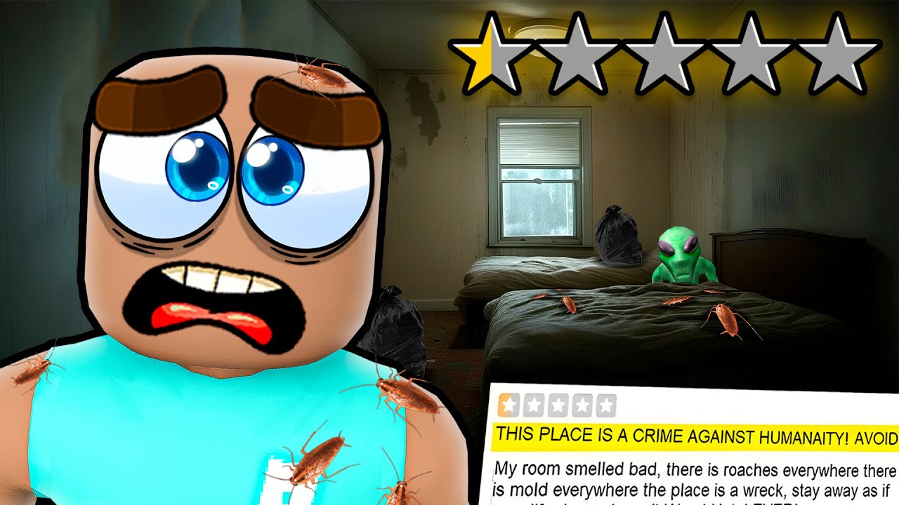 Roblox STAY AT THE WORST HOTEL EVER KNOWN TO MANKIND...