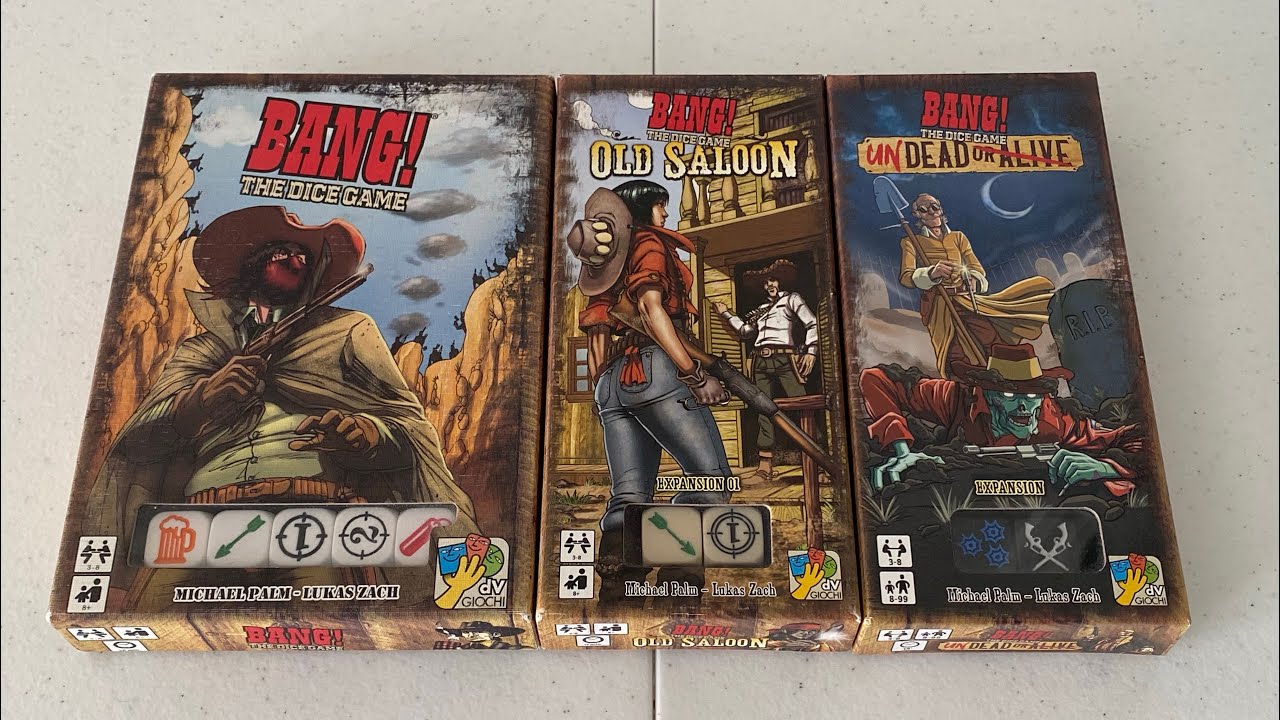 Bang The Dice Game and All Expansions Review