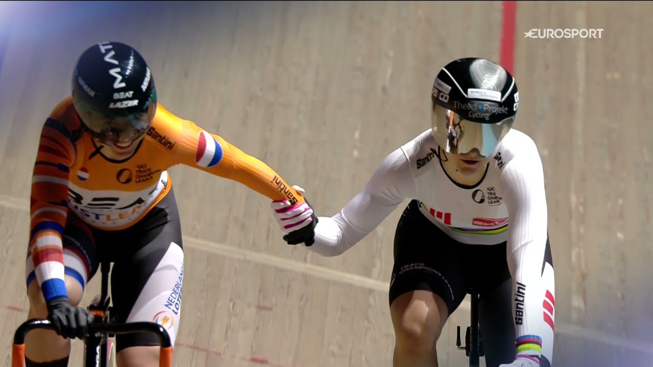 UCI TCL Panavezys 2021 - Lea Sophie Friedrich in honour of the stripes.