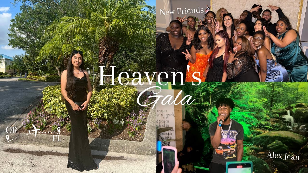 I flew across the country to attend the first ever Heaven's Gala💫 Orlando FL, godly friends, & more