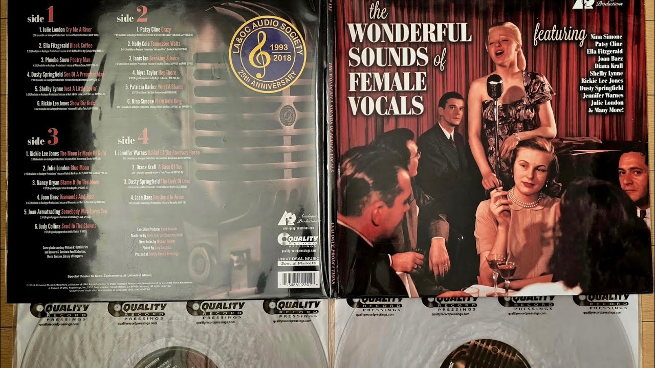 [LP] PHOEBE SNOW: Poetry Man, the WONDERFUL SOUNDS of FEMALE VOCALS - SPU w/ Peerless K-221-Q