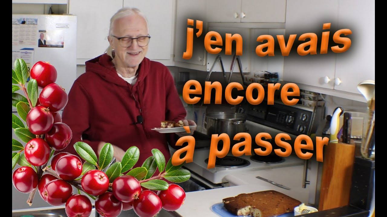 encore des canneberges