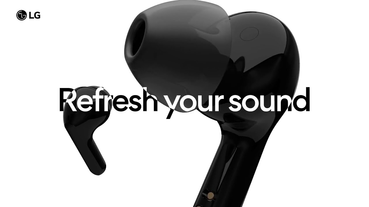 2020 New Self-Cleaning Earbuds l LG TONE Free FN6