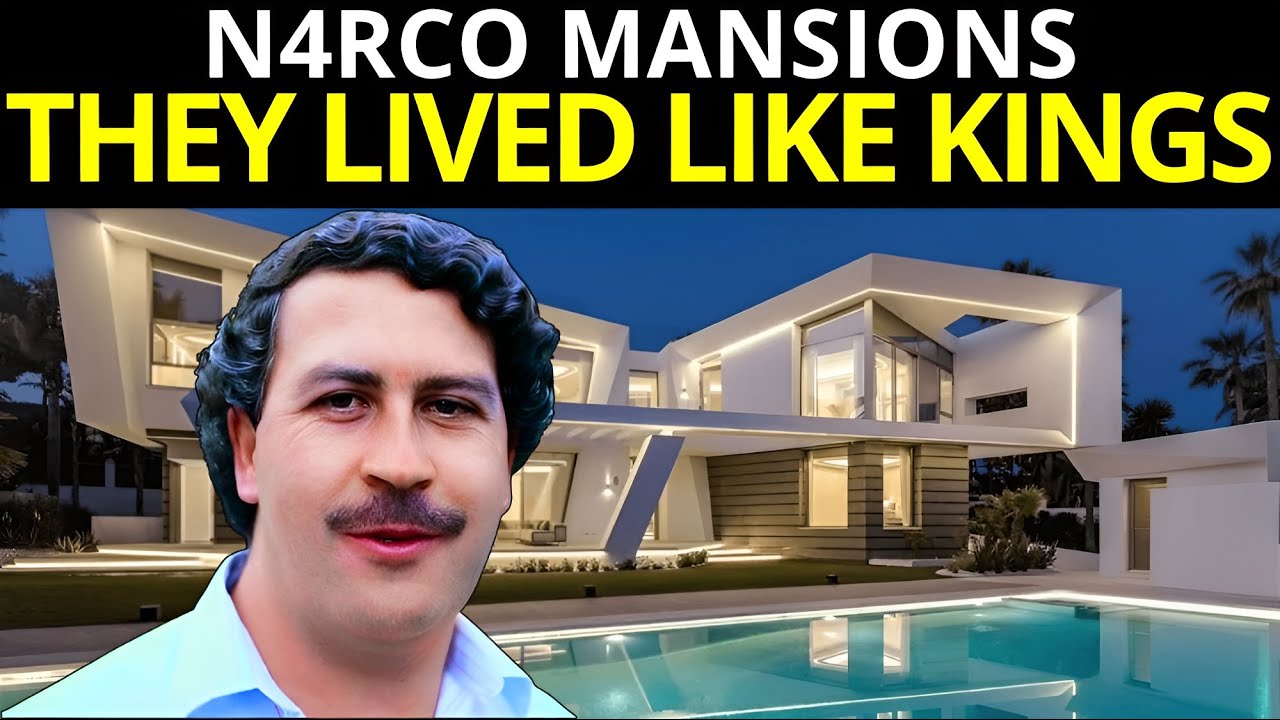 12 Most Luxurious Mansions Abandoned by Drug Lords and Mafias