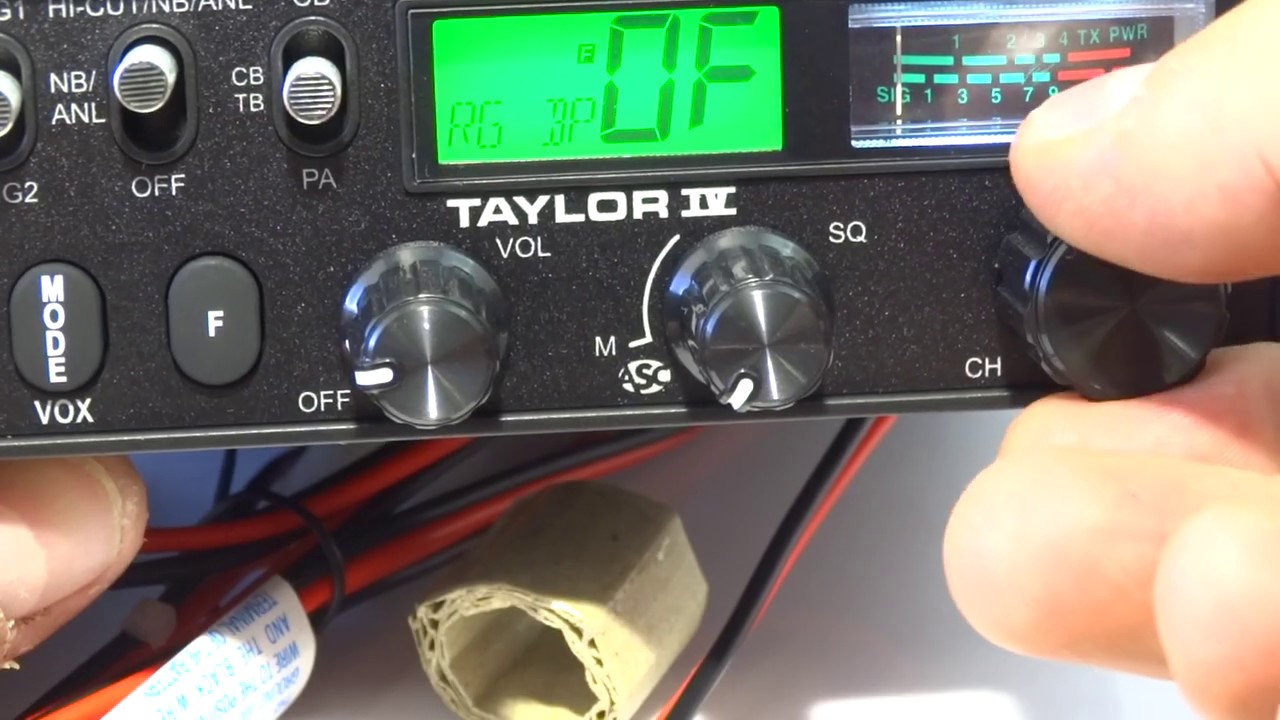 CBradio President Taylor IV  Instrukcja Obsługi Prezentacja