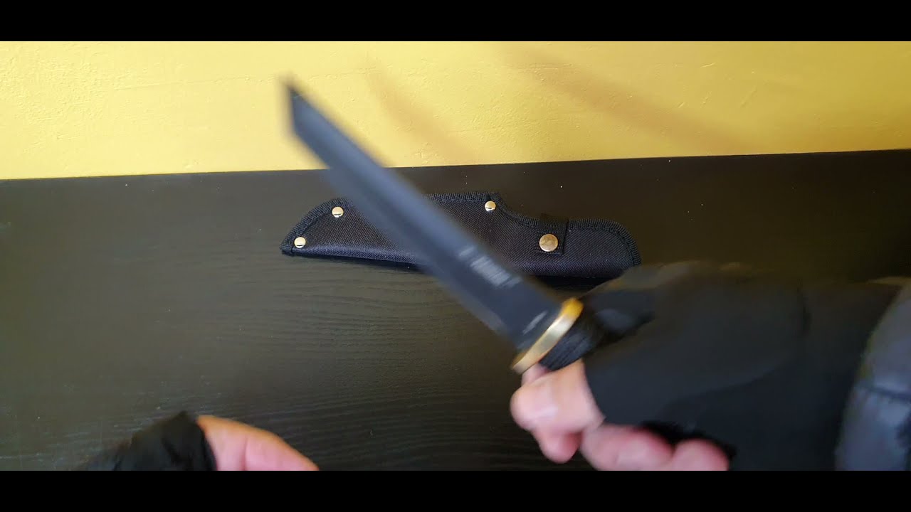 N&Oacute;Ż  KANDAR KATANA N629 TYPU-TANTO Z POCHWĄ
