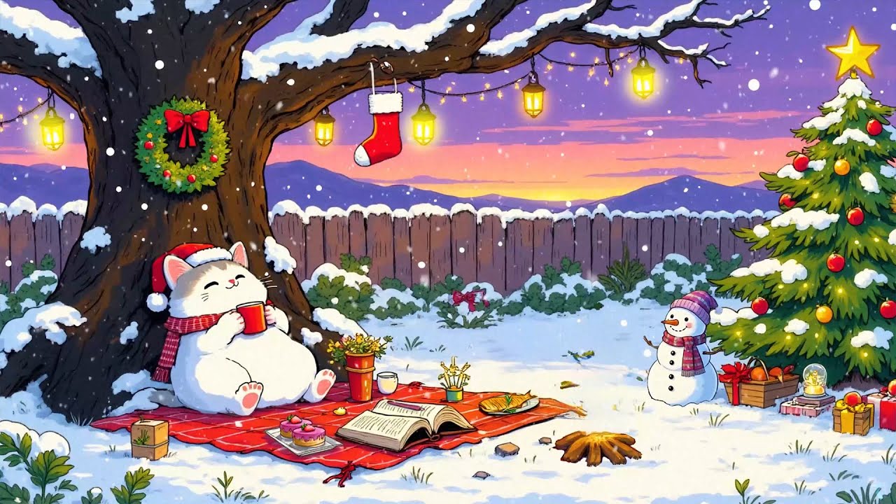 A Cup of Warmth in a Silent Garden &ndash; Winter Lofi Whispers - Soft Beats for Work, Relax, Study, Sleep