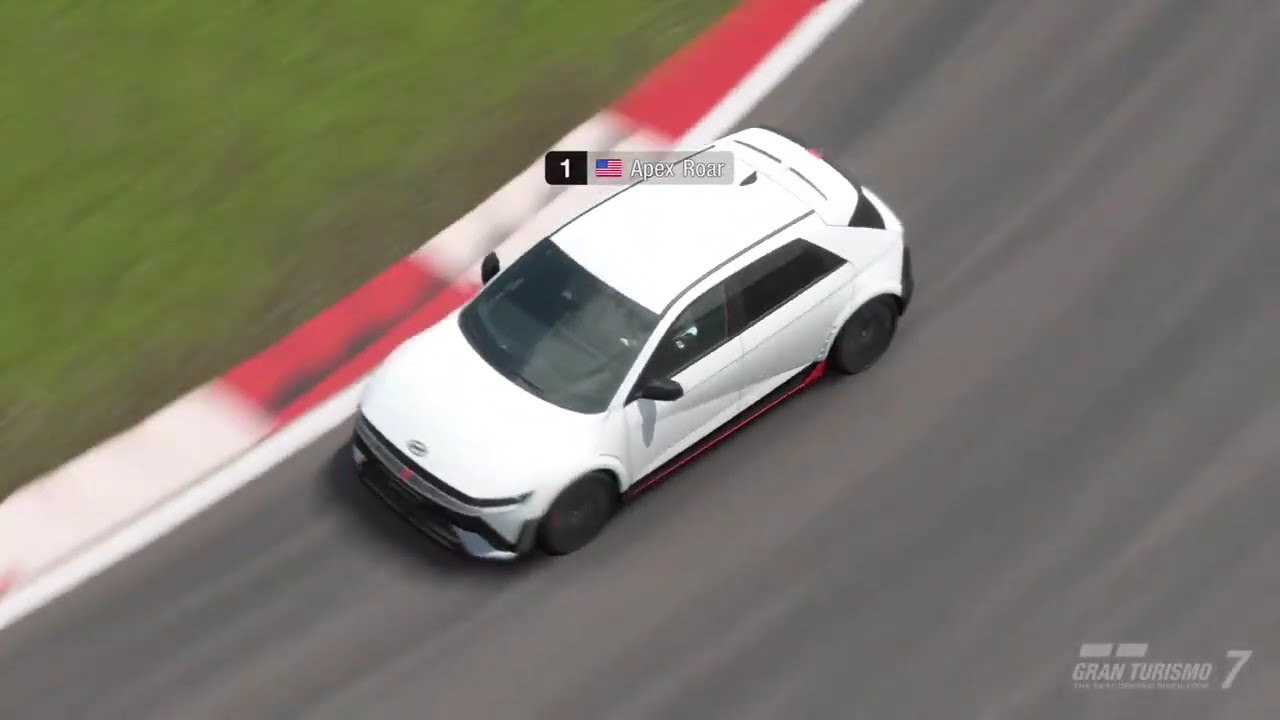 Ioniq 5 at Nurburgring sprint - Lap time challenge (Re-upload)
