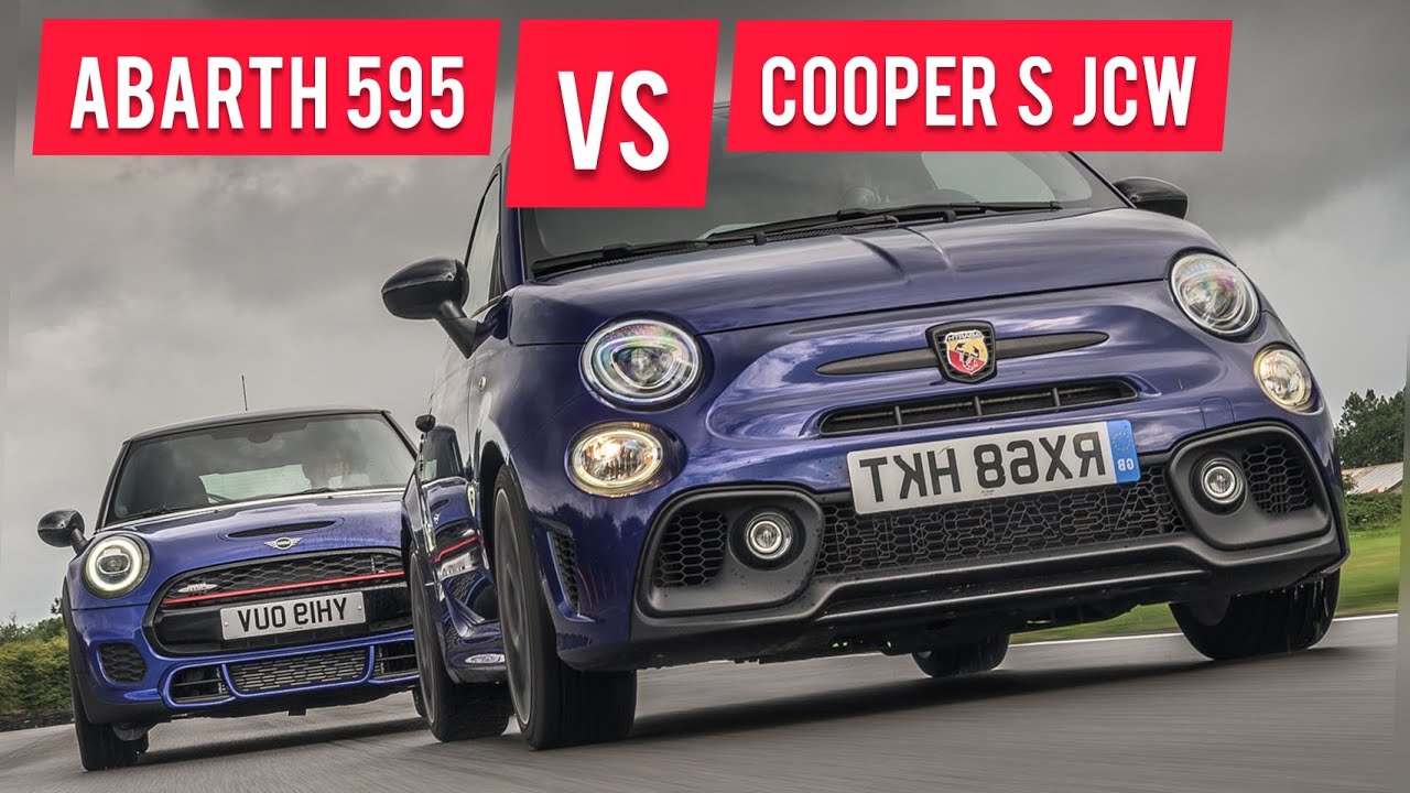 ABARTH 595 VS MINI Cooper S JCW Exhaust Sound Battle