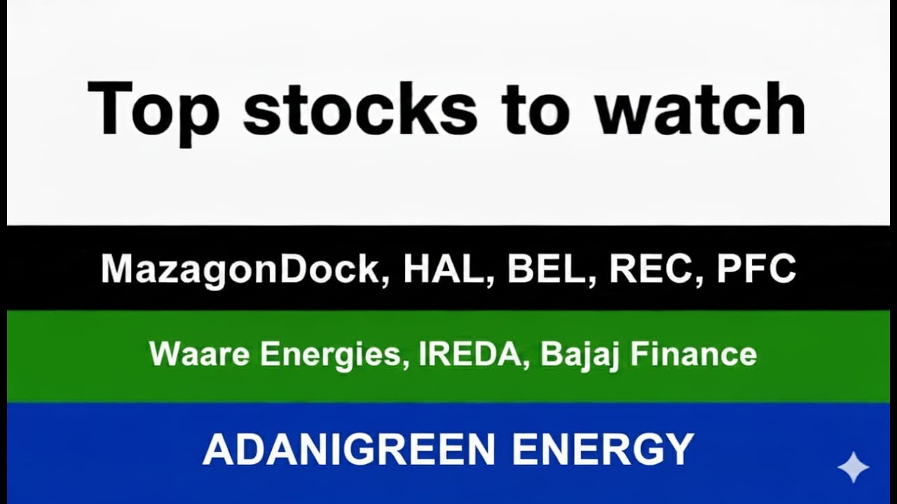 MDL, HAL, BEL, REC, PFC, IREDA, HUDCO and Adani Green shares latest news | Today's news