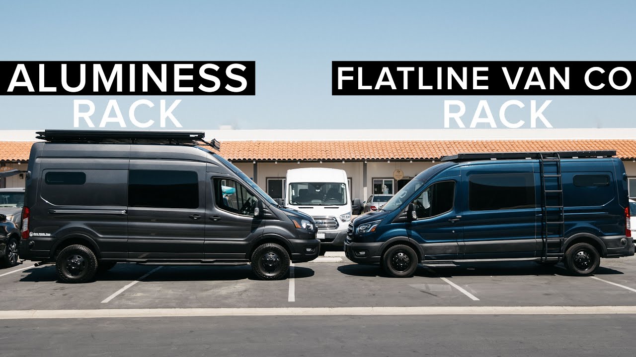 Aluminess Roof Rack VS Flatline Van Co | Mercedes Sprinter and Ford Transit Roof Rack Comparison