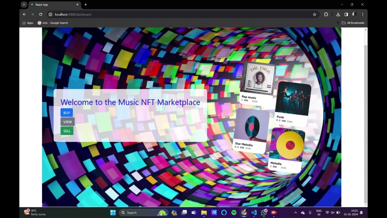 NFT-MUSIC-MARKETPLACE