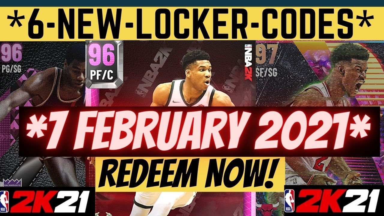 NBA 2K21 Locker Codes | Locker Codes 2K21 | 6 My Team Locker Codes| 2K21 Locker Codes | Next Gen