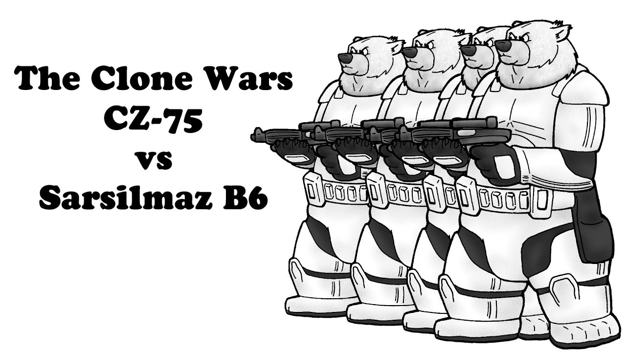 Clone Wars CZ-75 vs Sar B6