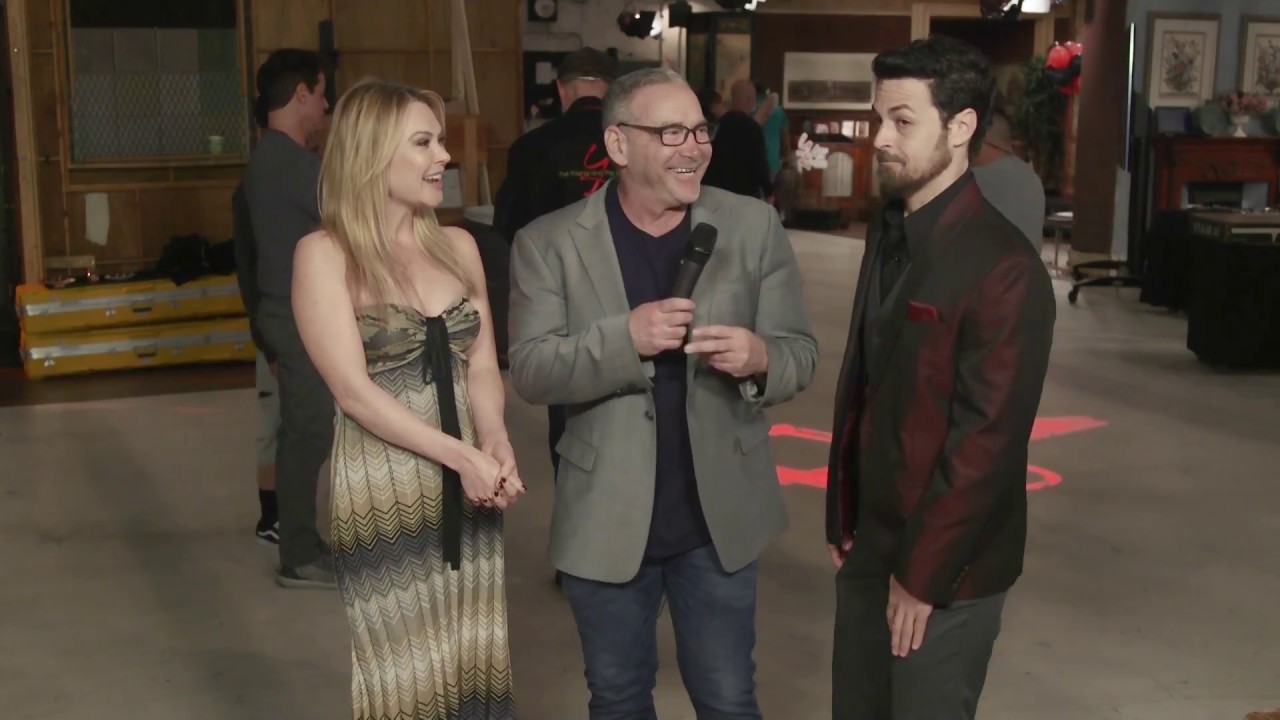 David Lago and Lauren Woodland Interview - Y&R 45th Anniversary Celebration