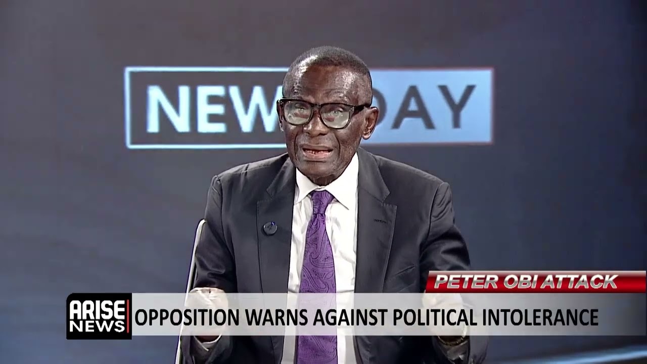 Peter Obi Attack: Opposition Warns Against Political intolerance- Dayo Sobowale 