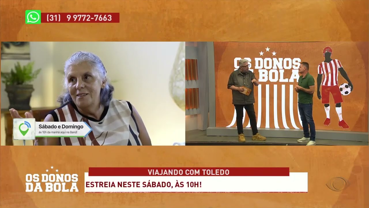 Toledo participa do Os Donos da Bola